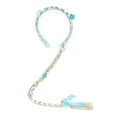 Toi-Toys ice diadeem met lange haarvlecht prinses
