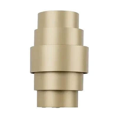 Artdelight Wandlamp Rolls H 22 cm champagne