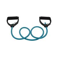 RESISTANCE FITNESS TUBE LATEX DELUXE DENSITY LIGHT BLUE - thumbnail