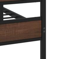 Bedframe met hoofdbord en voetbord zonder matras 80x200 cm - thumbnail