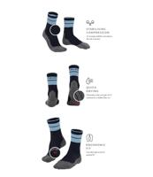 Falke TK Compression Stabilizing Wandelsok Heren Blue Pond 44-45 - thumbnail