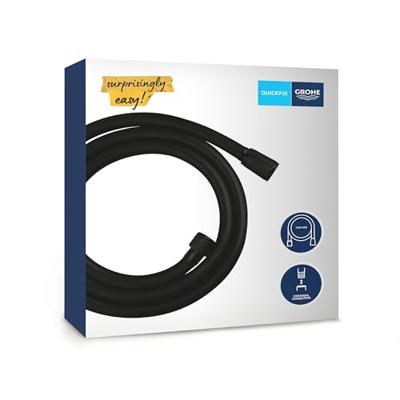 Doucheslang - GROHE - 287412432 - 1,5 m - VitalioFlex Trend - Matzwart