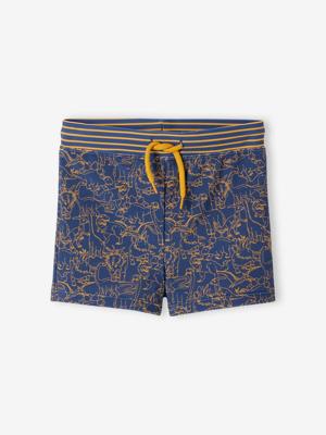 Jongenszwemshort dino marineblauw