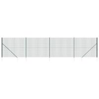 Draadgaashek met grondankers 2,2x10 m groen - thumbnail