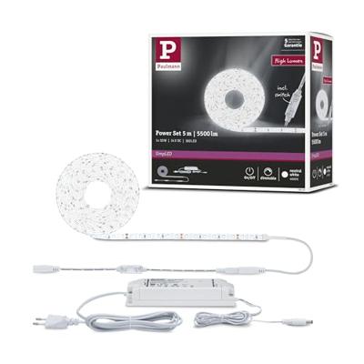 Paulmann SimpLED 78960 LED-strip complete set Met connector (male) 24 V 5 m Neutraalwit 1 stuk(s) Paulmann SimpLED 78960 LED-strip complete set Met connector (male) 24 V 5 m Neutraalwit 1 stuk(s)