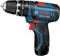 Bosch Blauw GSB 12V-15 accu Klopboormachine | Li-Ion 2.0Ah | in L-boxx - 06019B6906 - thumbnail