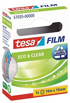 tesa 57035-00000-01 tesafilm Eco & Clear Transparant (l x b) 10 m x 15 mm 1 stuk(s) tesa 57035-00000-01 tesafilm Eco & Clear Transparant (l x b) 10 m x 15 mm 1 stuk(s)