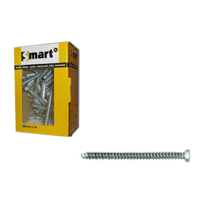 pgb-Europe SMART | Kozijnschroef VZK-T30 Ø 7,50x152 Zn | 100 st SM0WSF001075152E