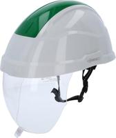 KS Tools 1170139 117.0139 Veiligheidshelm EN 397, EN 50365 DIN 166, DIN 167, DIN 168, DIN 170 Wit, Groen - thumbnail
