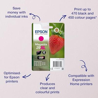 Epson Inktcartridge 29XL Origineel Magenta C13T29934012 - thumbnail