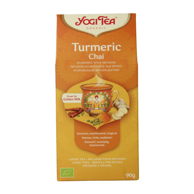 Yogi Tea Turmeric chai bio 90 Gram Yogi Tea Turmeric chai bio 90 Gram