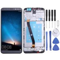 LCD-scherm en Digitizer volledige montage met Frame voor Huawei Mate 10 Lite(Black) - thumbnail