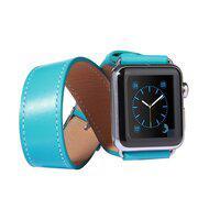 Kakapi Double Strap bandje - Turquoise - Geschikt voor Apple Watch 44mm / 45mm / 46mm / 49mm Kakapi Double Strap bandje - Turquoise - Geschikt voor Apple Watch 44mm / 45mm / 46mm / 49mm