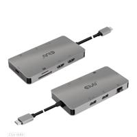 Club 3D USB 3.2 Gen1 Type-C 8-in-1 dockingstation - thumbnail
