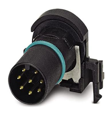 Phoenix 1437038 connector, m12ms8con-l90shsco