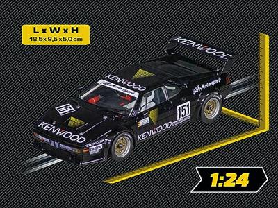 Carrera 20023959 DIGITAL 124 Auto BMW M1 ProCar MK-motorsport, nr. 151 DRM 1986