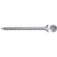 Fischer 670184 Power-Fast II CZF Spaanplaatschroef 4 mm 16 mm Kruiskop Pozidriv Staal Galvanisch verzinkt 300 stuk(s) - thumbnail