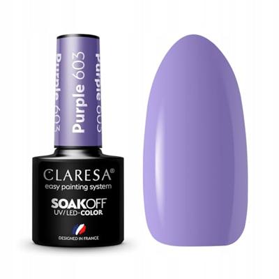 Claresa uv/led gellak 5ml purple 603 funfair