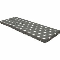 Opklapbare haardstoel - SAMBA - Multi-positie - Sterpatroon - 190 x 70 x 9 cm - thumbnail