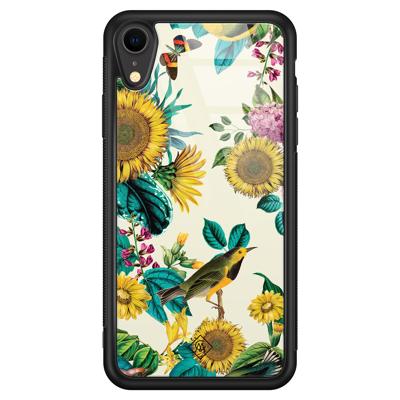 iPhone XR glazen hardcase - Sunflowers iPhone XR glazen hardcase - Sunflowers
