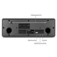 TechniSat DIGITRADIO 370 CD BT Radio/CD-speler DAB+, VHF (FM) CD Zwart - thumbnail