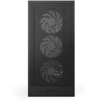 NZXT h5 flow v2 midi tower behuizing (zwart | 1x usb-a | 1x usb-c | tempered glass) - thumbnail