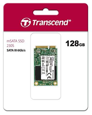Transcend TS128GMSA230S mSATA SSD harde schijf 128 GB mSATA Transcend TS128GMSA230S mSATA SSD harde schijf 128 GB mSATA