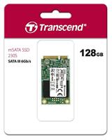Transcend TS128GMSA230S mSATA SSD harde schijf 128 GB mSATA - thumbnail