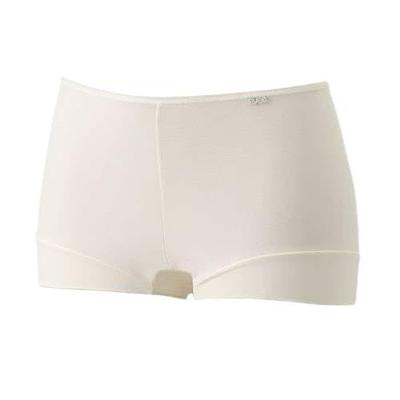 3844 dames boxershort microfiber - Dames polyamide hoge onderbroek - Badstof kruisje - ondergoed