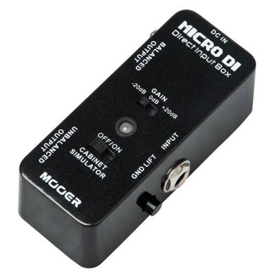 Mooer Micro DI box en preamp