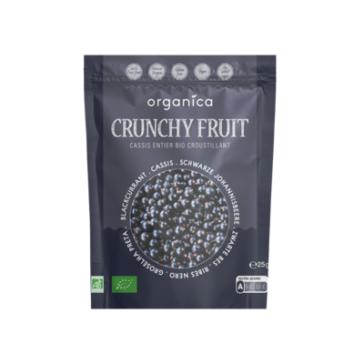 Krokant Fruit - Zwarte Bes - 25 gram