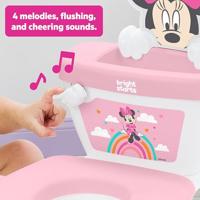 DISNEY BABY - MINNIE - Mini toilet met meegeleverde toiletbrilverkleiner, 2 in 1, MySize, Uitneembaar potje voor eenvoudige reiniging - thumbnail