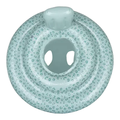 Swim Essentials Baby Float Groen Panterprint 0-1 jaar