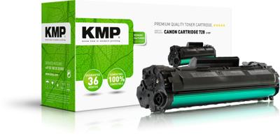 KMP Toner vervangt Canon 728 Compatibel Zwart 2300 bladzijden C-T27 1230,1000 KMP Toner vervangt Canon 728 Compatibel Zwart 2300 bladzijden C-T27 1230,1000