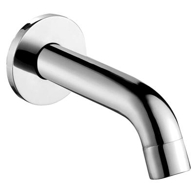 Cocoon baduitloop voor muurmontage 1/2" aansluiting