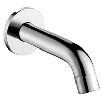 Cocoon baduitloop voor muurmontage 1/2" aansluiting - thumbnail