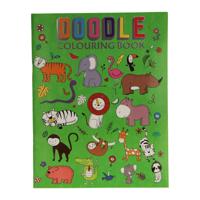 Wins Holland Doodle kleurboek - wilde dieren - thumbnail