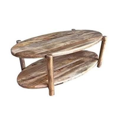 Old Inn - Mango salontafel naturel Ovaal Old Inn - Mango salontafel naturel Ovaal