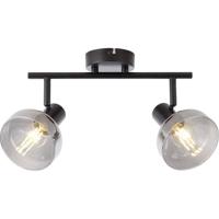 Brilliant Design plafondlampReflekt 2-lichts zwart - 82713/06 - thumbnail