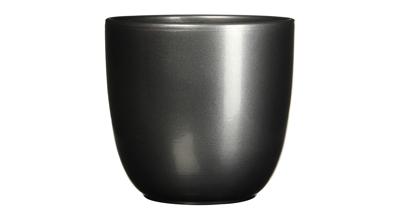 Bloempot Pot rond es/19 tusca 20 x 22.5 cm antraciet Mica - Mica decorations Bloempot Pot rond es/19 tusca 20 x 22.5 cm antraciet Mica - Mica decorations