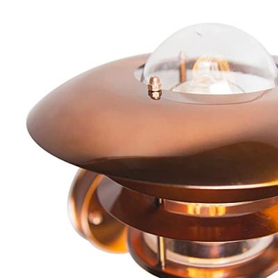 QAZQA Vintage buitenwandlamp koper IP44 - Prato