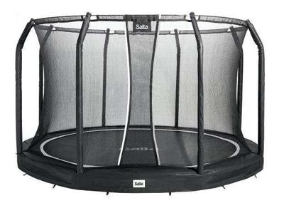 Premium Grond Combo 366cm Trampoline Zwart