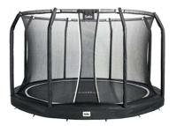 Premium Grond Combo 366cm Trampoline Zwart - thumbnail