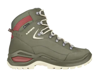Lowa Renegade Evo GTX Mid Hoge Wandelschoen Dames Grey Green/Panna 8