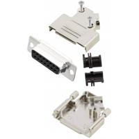 MH Connectors MHD45ZK15-DB15S-K D-sub female connectorset 45 ° Aantal polen: 15 Soldeerkelk 1 stuk(s) - thumbnail