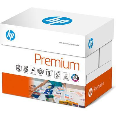 Kopieerpapier HP Premium A4 80gr wit 500 vel | 5 stuks