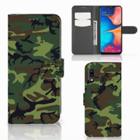 Samsung Galaxy A30 | Telefoon Hoesje | Army Dark - thumbnail