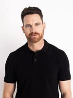 Petrol Industries Heren Essential Polo Zwart - S - thumbnail