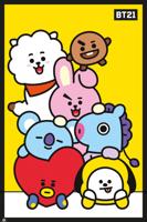 Gbeye Bt21 Pileup Yellow Poster 61x91,5cm - thumbnail