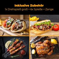 Clatronic DVG 3686 Grill Electrisch Zwart 1400 W - thumbnail